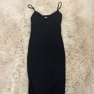 Reformation black bodycon dress size S